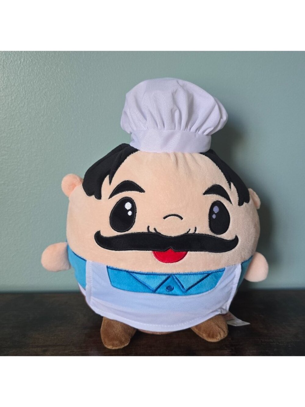 Pasqually Chef Plush Chuck E Cheese Character Stuffed Animal Fiesta Gumball 8"